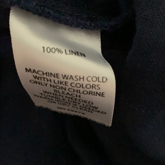 Valerie Bertinelli Blue Linen Skirt - Picture 5 of 5